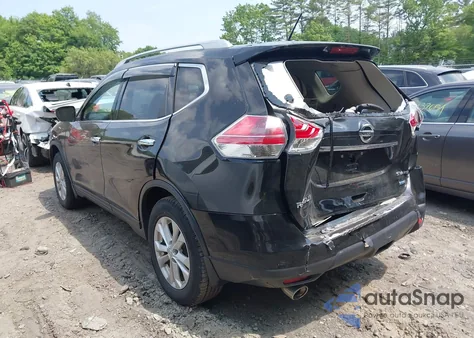 2014 Nissan Rogue Sv из США, поврежденный, VIN 5N1AT2MV3EC754301